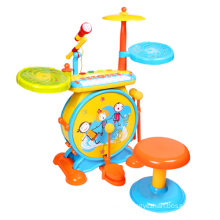 Instrumento Musical Drum Kit brinquedo de plástico (H2162084)